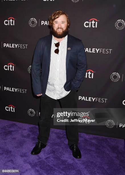Actor Haley Joel Osment attends The Paley Center for Media's 11th Annual PaleyFest fall TV previews Los Angeles for Hulu's The Mindy Project at The...