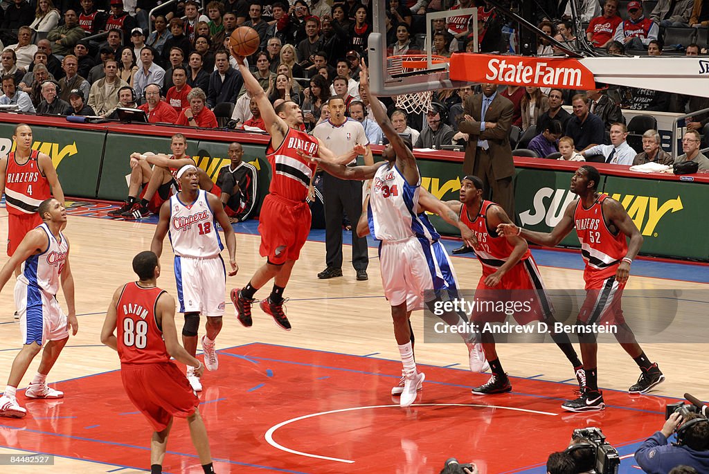 Portland Trail Blazers v Los Angeles Clippers