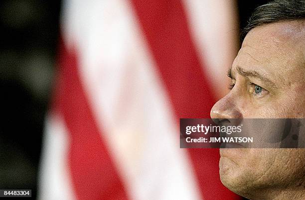 Chief Justice of the United States John Roberts participates in the installation ceremony of the 12th Secretary of the Smithsonian Institute, Wayne...