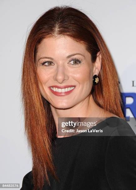 Actress Debra Messing attends the 20th annual Producers Guild Awards at the Hollywood Palladium on January 24, 2009 in Hollywood, California.