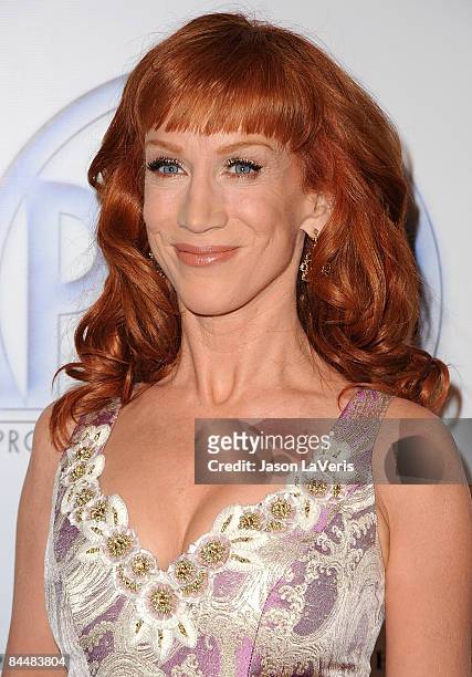 Actress Kathy Griffin attends the 20th annual Producers Guild Awards at the Hollywood Palladium on January 24, 2009 in Hollywood, California.
