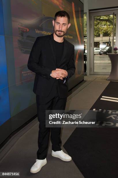 Clemens Schick at Audi City Berlin on September 9, 2017 in Berlin, Germany.
