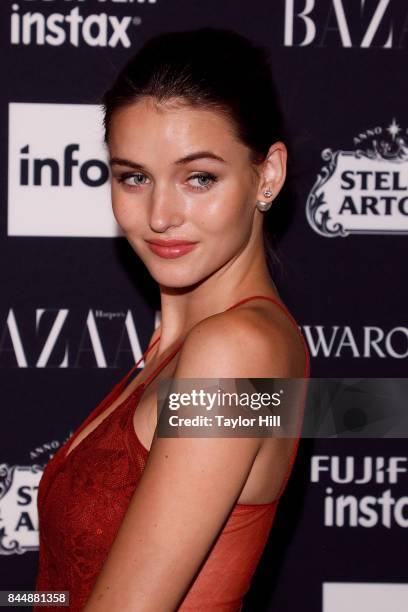 Gabby Westbrook attends the 2017 Harper ICONS party at The Plaza Hotel on September 8, 2017 in New York City.