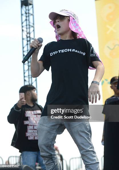 Math Ox Rapper Rapper Matt Ox performs onstage during the Day N Night Festival at ...