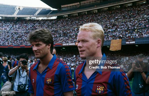 Laudrup And Koeman Laudrup And Koeman