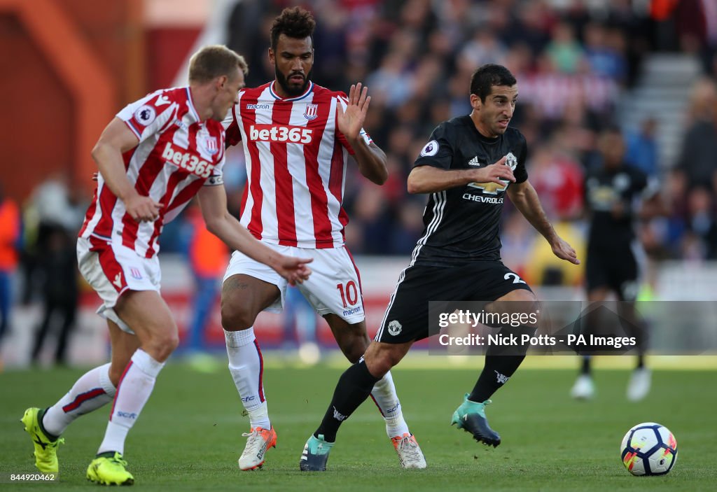 Stoke City v Manchester United - Premier League - bet365 Stadium