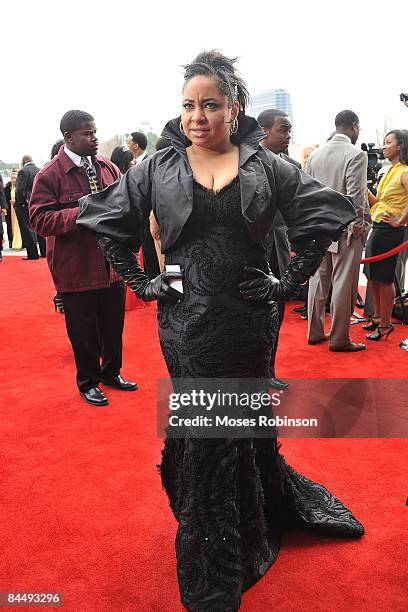 Actress Raven-Symone attends the 17th Annual Trumpet Awards at the Cobb Energy Performing Arts Centre on January 25, 2009 in Atlanta, Georgia.