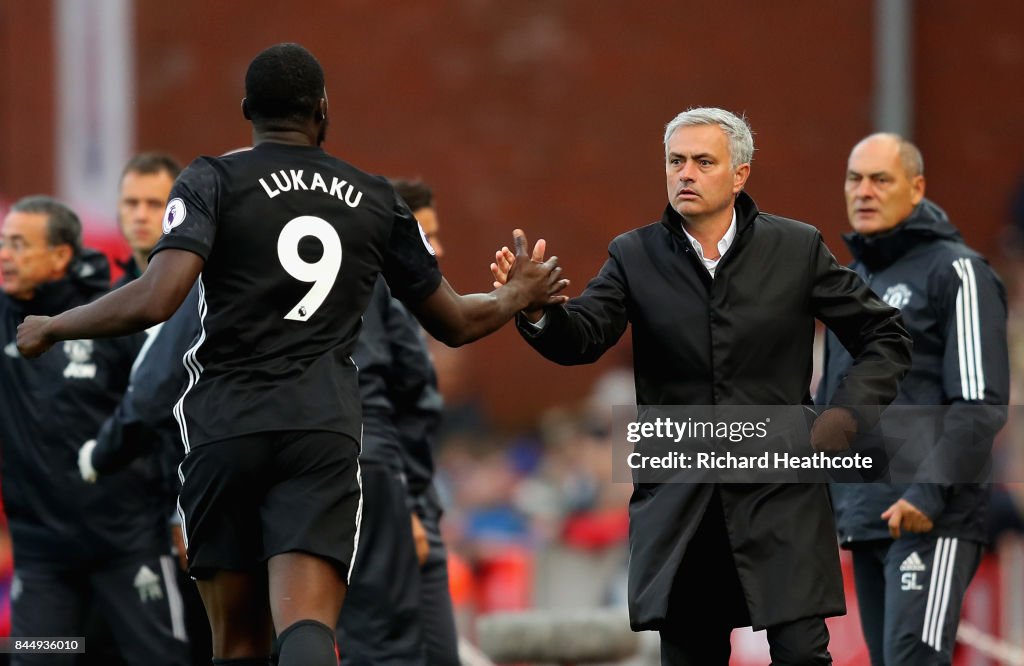 Stoke City v Manchester United - Premier League