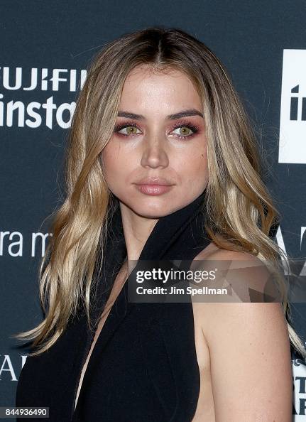 Actress Ana de Armas attends the 2017 Harper's Bazaar Icons at The