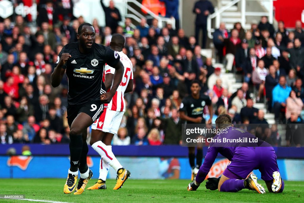 Stoke City v Manchester United - Premier League