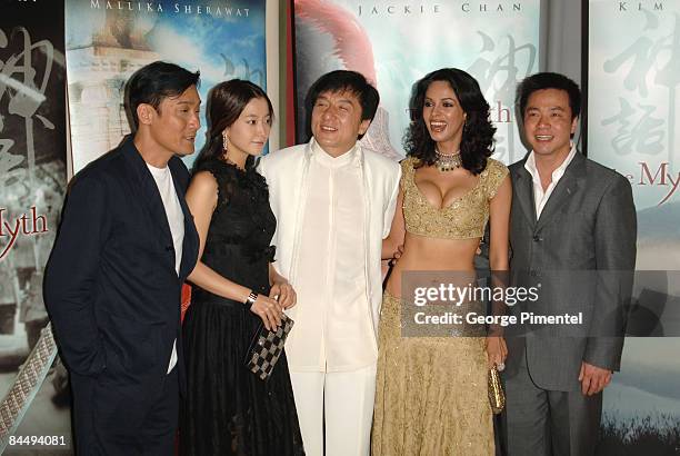 Tony Leung Ka-fai Ka Fai, Kim Hee-Seon, Jackie Chan, Mallika Sherawat and Stanley Tong