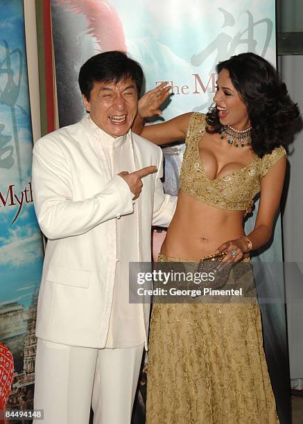 Jackie Chan and Mallika Sherawat