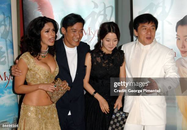 Mallika Sherawat,Tony Leung Ka-fai Ka Fai, Kim Hee-Seon and Jackie chan