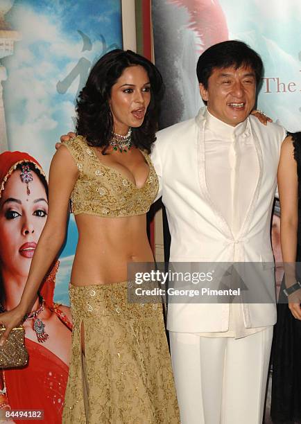 Jackie Chan and Mallika Sherawat