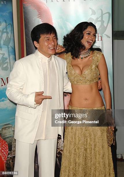 Jackie Chan and Mallika Sherawat