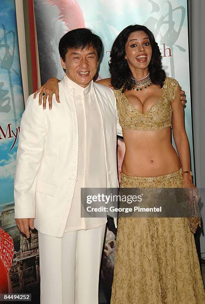 Jackie Chan and Mallika Sherawat