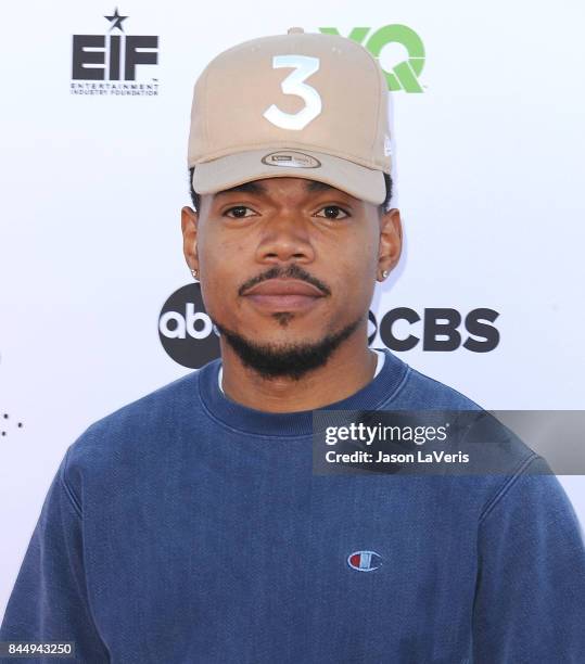 Chance The Rapper attends XQ Super School Live at The Barker Hanger on September 8, 2017 in Santa Monica, California.