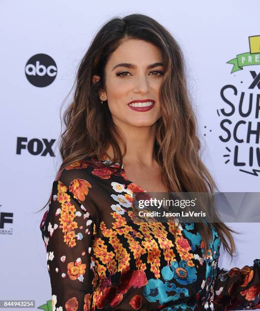 Actress Nikki Reed attends XQ Super School Live at The Barker Hanger on September 8, 2017 in Santa Monica, California.