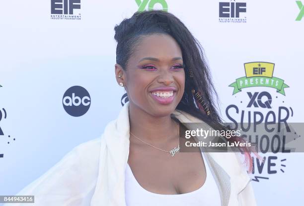 Jennifer Hudson attends XQ Super School Live at The Barker Hanger on September 8, 2017 in Santa Monica, California.