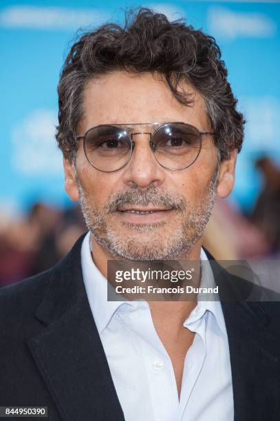Pascal Elbe arrives at the screening for "mother!" during the 43rd Deauville American Film Festival on September 8, 2017 in Deauville, France.