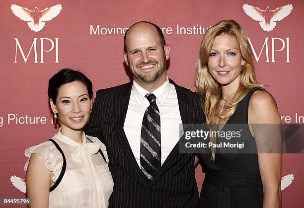 Lucy Liu, Colin Gray and Megan Raney Aarons