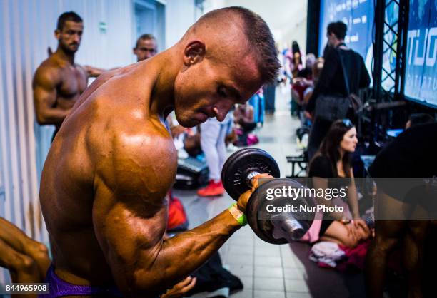 Bodybuilder Weimar 34 Bodybuilding Competition In Warsaw Stock Photos, High-Res Pictures ...