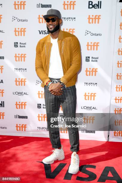LeBron James attends "The Carter Effect" premiere during the 2017 Toronto International Film Festival at Princess of Wales Theatre on September 9,...