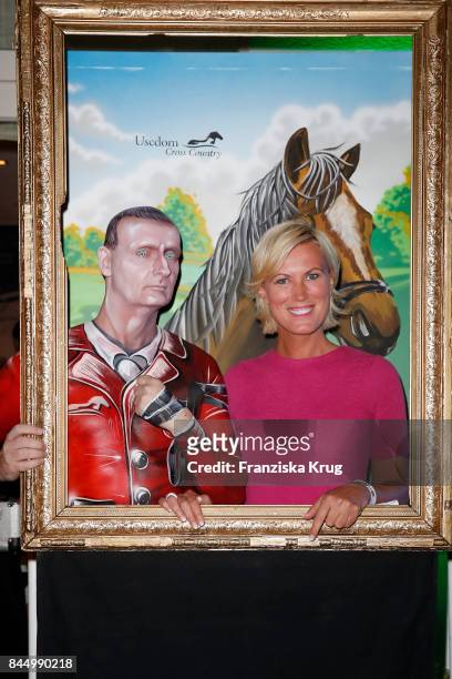 Living Doll Performer JOHNman and Kamilla Senjo attend the Till Demtroeders Charity-Event 'Usedom Cross Country' on September 9, 2017 at...