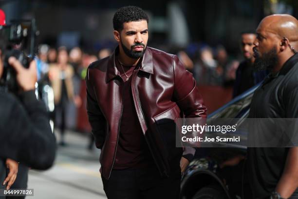 Drake attends "The Carter Effect" premiere during the 2017 Toronto International Film Festival at Princess of Wales Theatre on September 9, 2017 in...