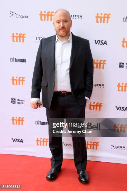 Louis C.K. Attends the "I Love You Daddy" premiere during the 2017 Toronto International Film Festival at Ryerson Theatre on September 9, 2017 in...