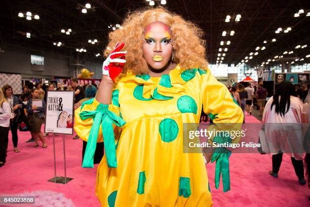 Merrie Cherry attends RuPaul's DragCon NYC 2017 at The Jacob K. Javits Convention Center on September 9, 2017 in New York City.