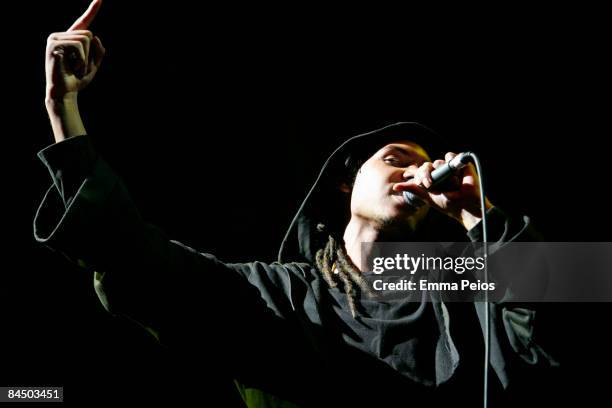 Paulo Goude performs at The Roundhouse on January 27, 2009 in London, England.