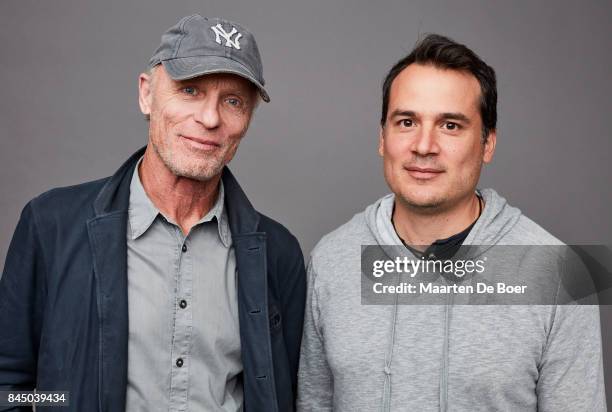 Ed Harris and Mark Raso from the film "Kodachrome" poses for a portrait during the 2017 Toronto International Film Festival at Intercontinental Hotel...
