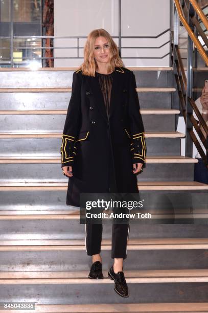 Designer Olivia Palermo attends Banana Republic x Olivia Palermo presentation during New York Fashion Week on September 9, 2017 in New York City.