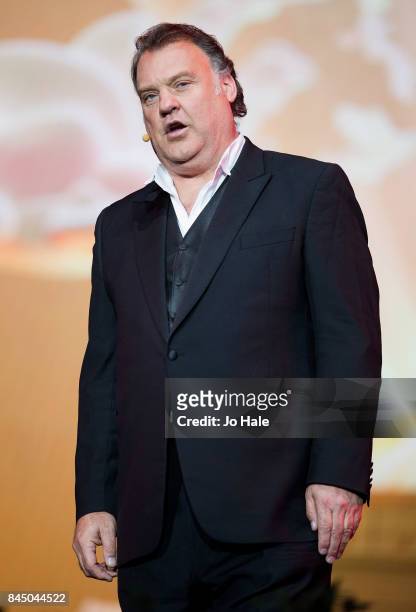 Sir Bryn Terfel performs on stage at The Last Night of the Proms at Royal Albert Hall on September 9, 2017 in London, England.