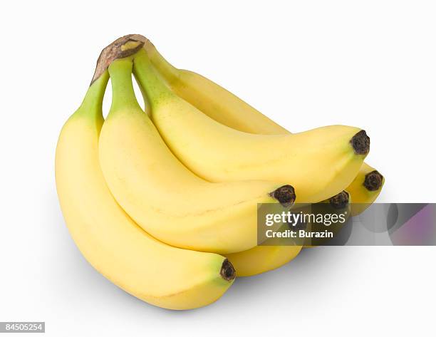 bunch of bananas - bunch imagens e fotografias de stock