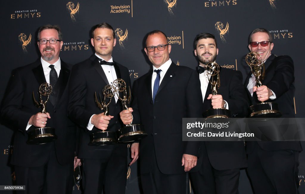 2017 Creative Arts Emmy Awards - Day 1 - Press Room