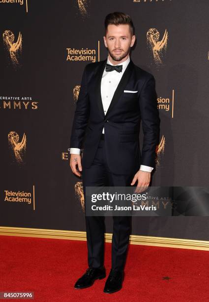 Travis Wall attends the 2017 Creative Arts Emmy Awards at Microsoft Theater on September 9, 2017 in Los Angeles, California.
