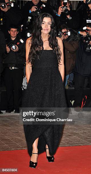 Singer Jenifer attends the NRJ Music Awards 2009 held at the Palais des Festivals on January 17, 2009 in Cannes, France.