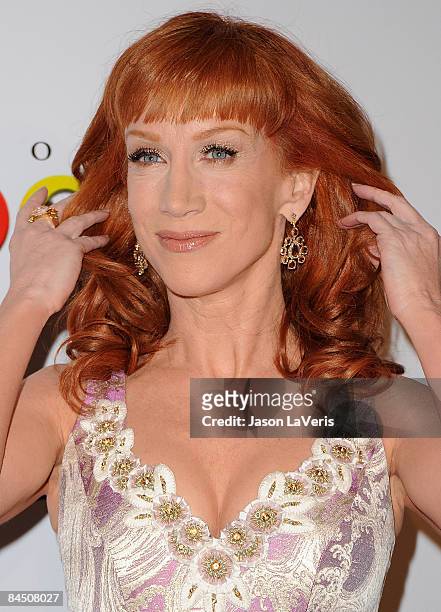 Actress Kathy Griffin attends the 20th annual Producers Guild Awards at The Hollywood Palladium on January 24, 2009 in Hollywood, California.