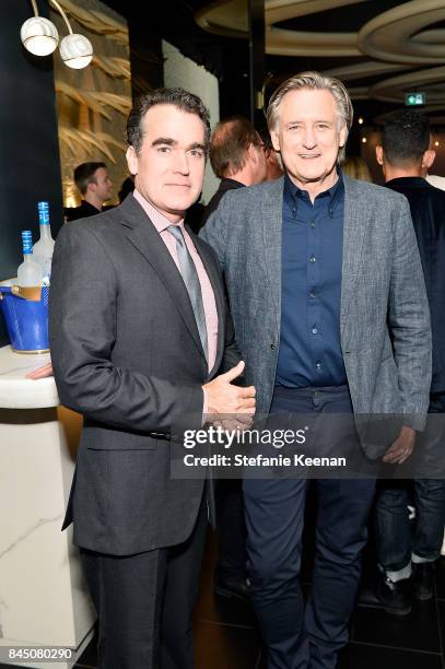 Brian d'Arcy James and Bill Pullman attend the Creative Coalition's 2017 Spotlight Initiative Gala Awards Dinner hosted by the Nordstrom Supper Suite...