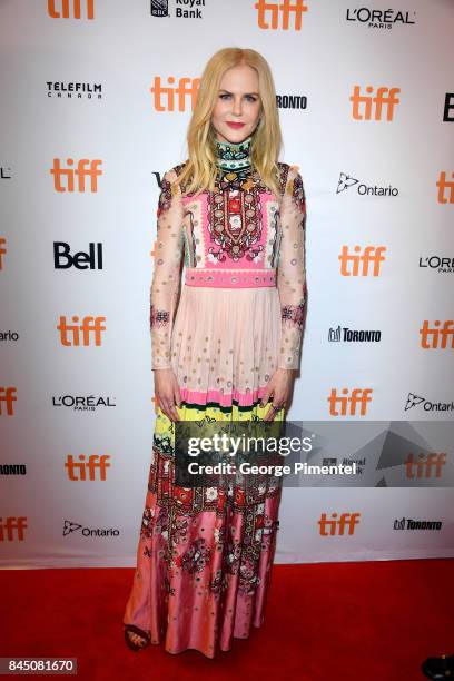 Nicole Kidman attends "The Killing of a Sacred Deer" premiere during the 2017 Toronto International Film Festival at The Elgin on September 9, 2017...