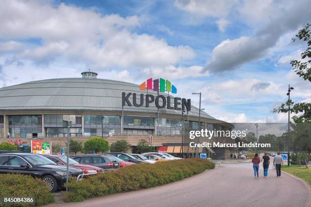 kupolen shopping mall, borlänge - dalarna stock pictures, royalty-free photos & images