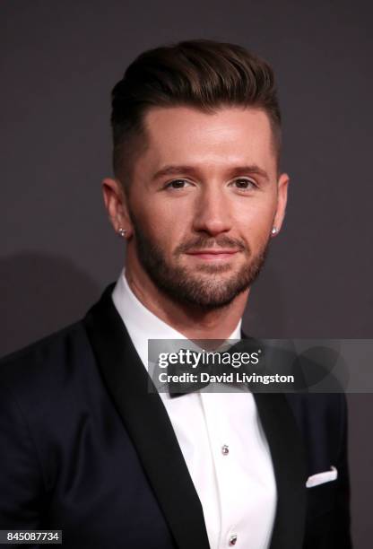 Dancer Travis Wall attends the 2017 Creative Arts Emmy Awards at Microsoft Theater on September 9, 2017 in Los Angeles, California.