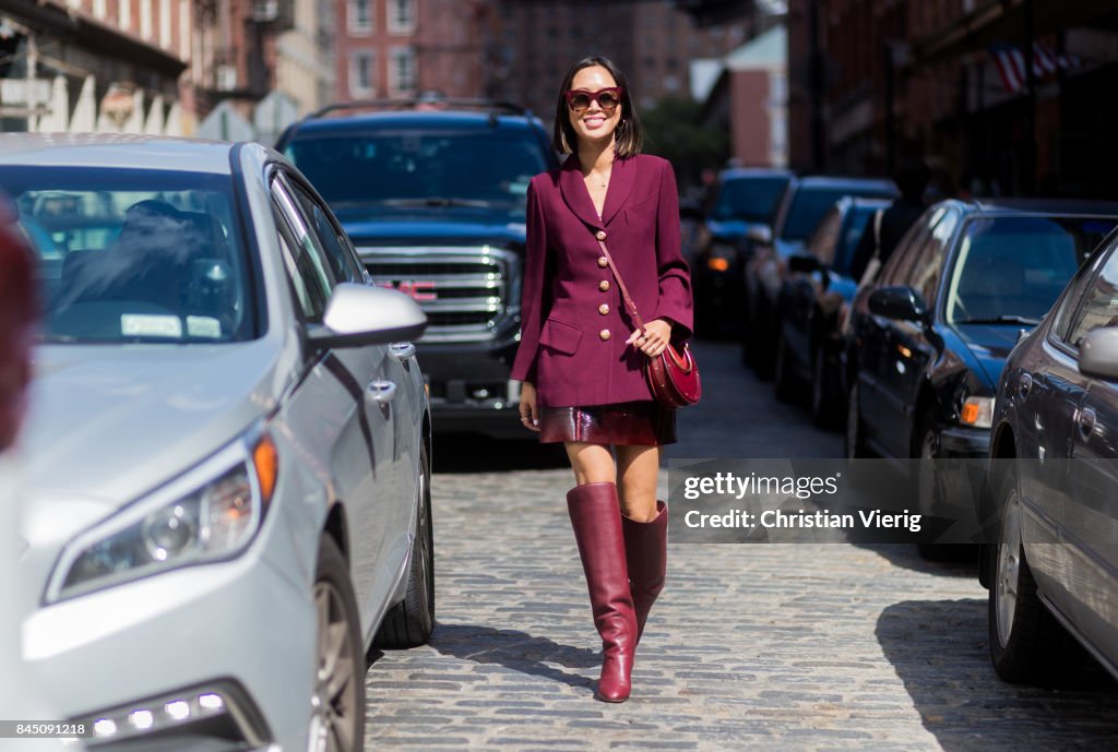 New York Fashion Week - Street Style - Day 3