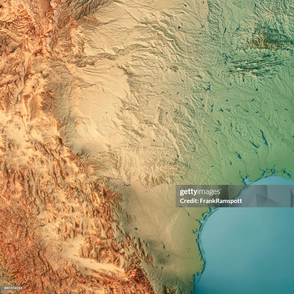 Topocgraphic Map Texas Topographic Map Topographic Map Of The Guadalupe Peak Trail,