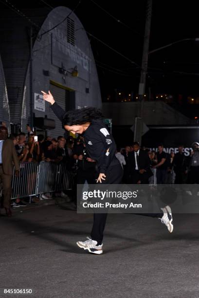 Alexander Wang walks the runway at Alexander Wang fashion show during New York Fashion Week on September 9, 2017 in the Brooklyn borough of New York...