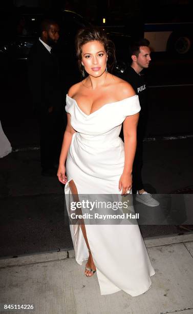 Model Ashley Graham is seen in Soho on September 9, 2017 in New York City.