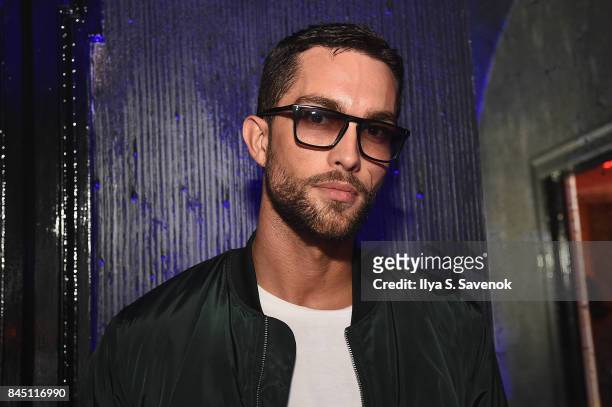 Tobias Sorensen attends a night at the Maybelline Mansion presented by V on September 9, 2017 in New York City.