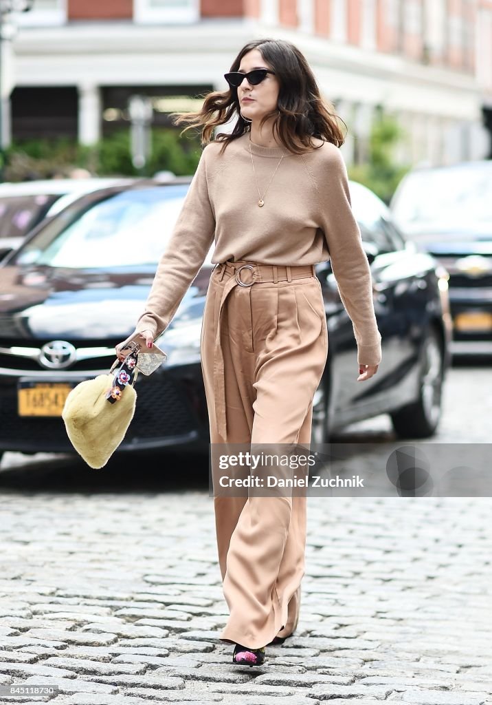 New York Fashion Week - Street Style - Day 3